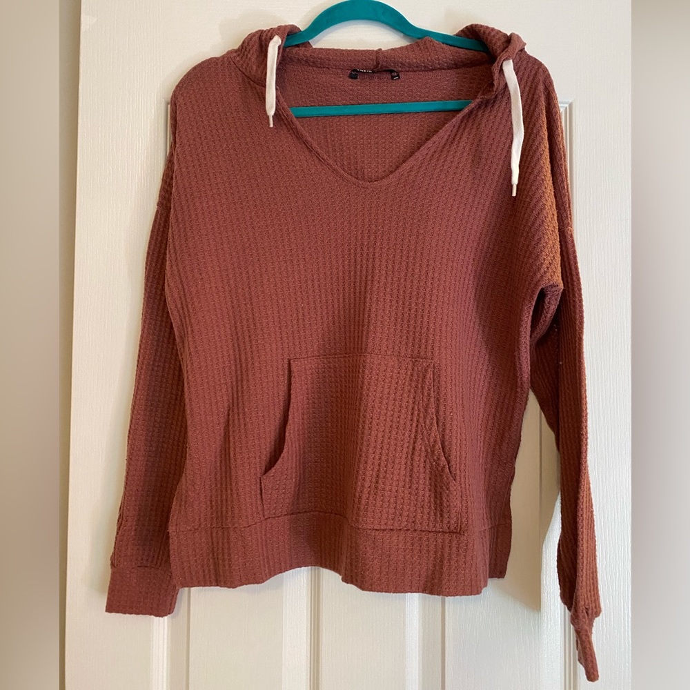 Burnt orange hoodie